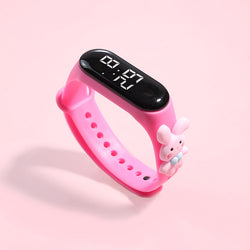 Image of LED Electronic Watch Student Cute Doll Luminous