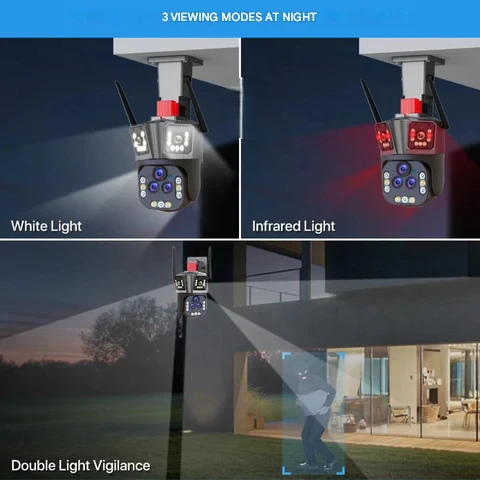 ChatGPT said: DualGuard Ultra 10K – 20MP AI Security Camera with 20x Zoom, 5 Lenses & Smart Tracking