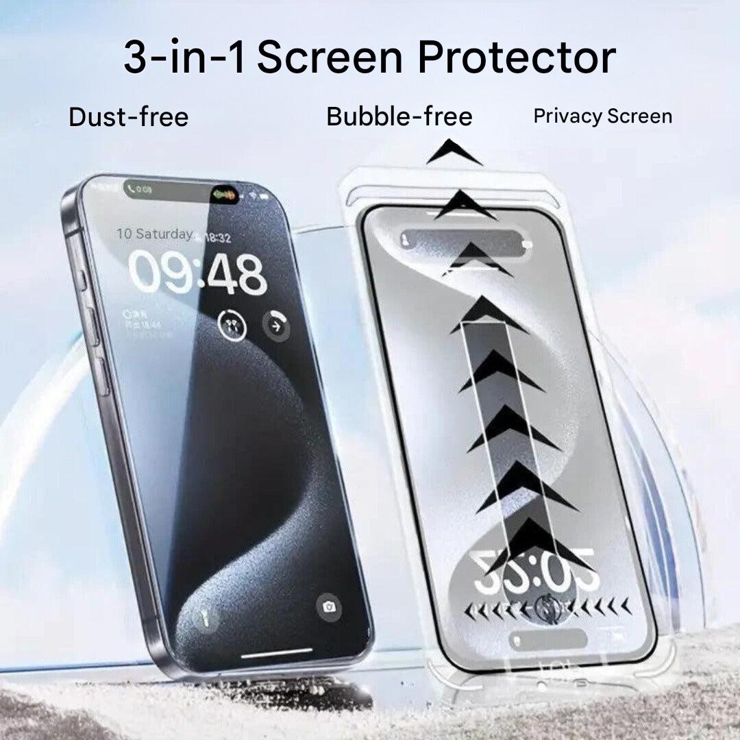 iShield Privacy: 3-in-1 iPhone Screen Protector – Privacy, Strength & Clarity
