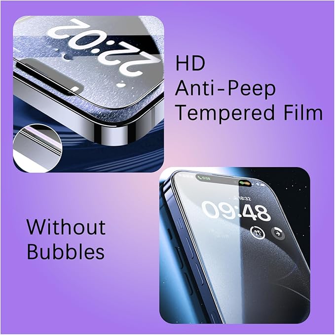 iShield Privacy: 3-in-1 iPhone Screen Protector – Privacy, Strength & Clarity
