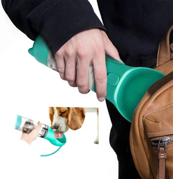 Image of 3-in-1 Portable Pet Water Bottle Paw Hydrate Pro