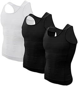 Image of Men's Shaper Slimming Undershirts T-Shirt
