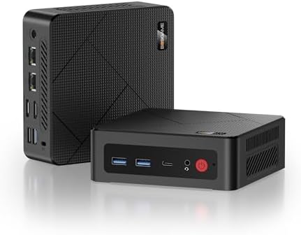 E4 Mini PC – AMD Ryzen 5 3550H | 16GB RAM, 1TB NVMe SSD | Triple Display Support