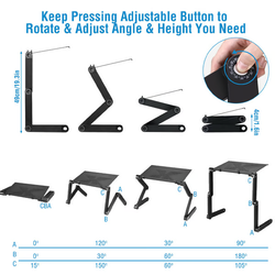Image of FlexStand™ 360° Ergonomic Laptop Stand – Comfort Meets Productivity