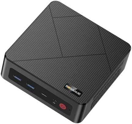 E4 Mini PC – AMD Ryzen 5 3550H | 16GB RAM, 1TB NVMe SSD | Triple Display Support