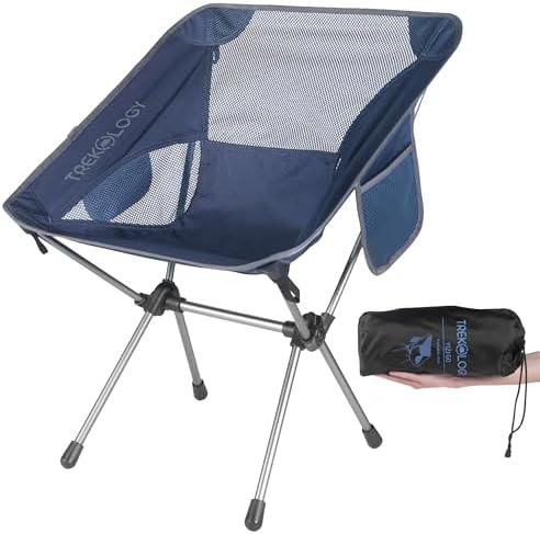 Folding Camping Chair – 7075 Aluminium Frame, Ripstop Fabric, Quick Setup, 136kg Support