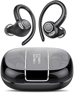 Image of Bluetooth 5.3 Over-Ear Wireless Sport Earbuds – 48H Playback, LED Display