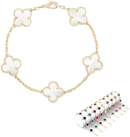 Four Leaf Clover Bracelet for Women & Girls