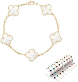 Image of Four Leaf Clover Bracelet for Women & Girls