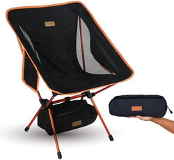 Image of Folding Camping Chair – 7075 Aluminium Frame, Ripstop Fabric, Quick Setup, 136kg Support