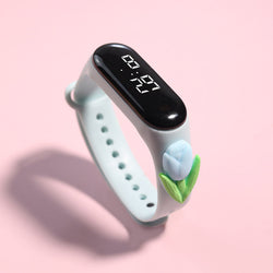 Image of LED Electronic Watch Student Cute Doll Luminous