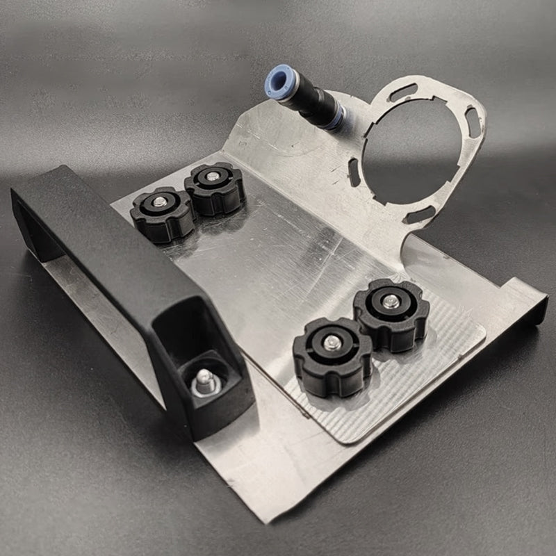 TileTrim 45 Base – Precision 45° Tile Cutting Holder for Angle Grinders (Ø100 mm)