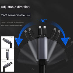 Image of 4 in 1 Retractable Charger