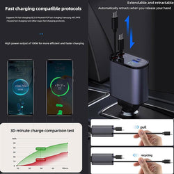 Image of 4 in 1 Retractable Charger