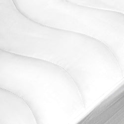 Image of Soft Cotton Mattress Protector with Waterproof Backing & Anti-Bacterial Polyester Filling