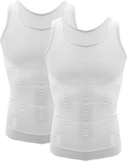 Image of Men's Shaper Slimming Undershirts T-Shirt