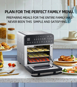 Image of Stainless Steel Double Heating Air Oven