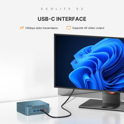 Image of E4 Mini PC – AMD Ryzen 5 3550H | 16GB RAM, 1TB NVMe SSD | Triple Display Support