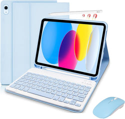 Image of iPad Case Keyboard with Mouse – Compatible with 10.2