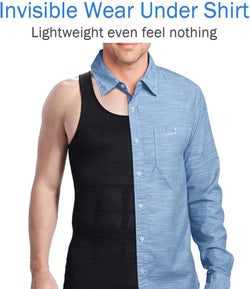 Image of Men's Shaper Slimming Undershirts T-Shirt