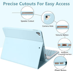 Image of iPad Case Keyboard with Mouse – Compatible with 10.2