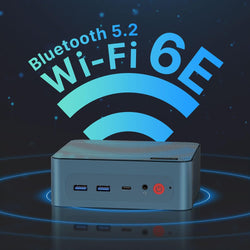 Image of E4 Mini PC – AMD Ryzen 5 3550H | 16GB RAM, 1TB NVMe SSD | Triple Display Support