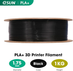Image of 3D Printing Filament 1.75mm 1KG Black, High Accuracy