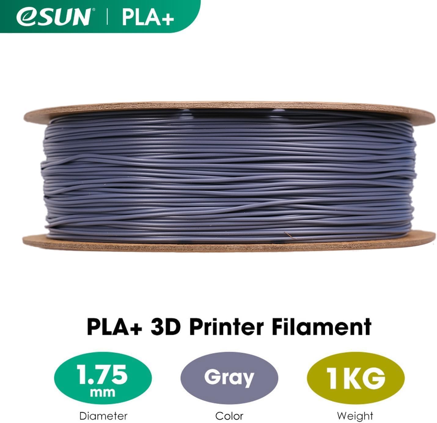 3D Printing Filament 1.75mm 1KG Black, High Accuracy