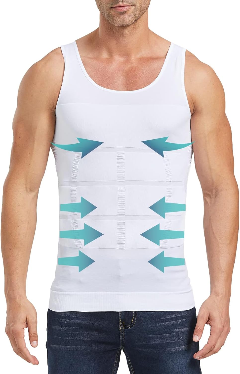 Men's Shaper Slimming Undershirts T-Shirt