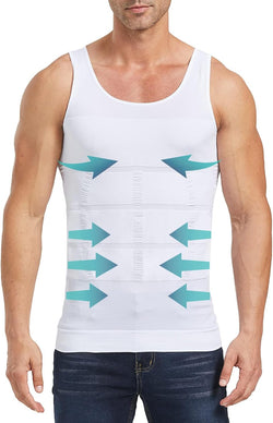 Image of Men's Shaper Slimming Undershirts T-Shirt