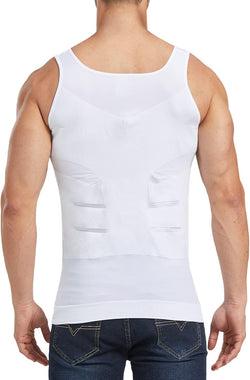 Image of Men's Shaper Slimming Undershirts T-Shirt