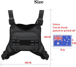 Image of Running chest bag, Water Resistant Sports Chest Bag