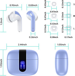 Image of Wireless Bluetooth 5.3 Earbuds – 48H Playtime