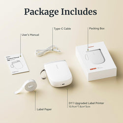 Image of Upgraded Bluetooth Label Maker – Portable, Smart Label Printing, High-Quality, Wireless Thermal Printer