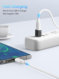 Image of USB A to USB C Adapter (2-Pack)