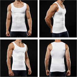 Image of Men's Shaper Slimming Undershirts T-Shirt