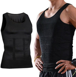 Image of Men's Shaper Slimming Undershirts T-Shirt