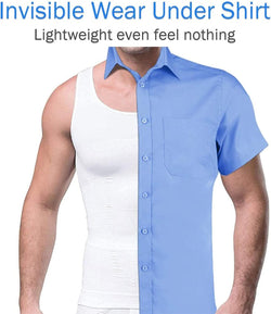 Image of Men's Shaper Slimming Undershirts T-Shirt
