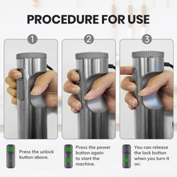 Image of MIUI 1000W 4-in-1 Hand Immersion Blender – 9-Speed Multi-Purpose Stainless Steel Stick Blender with Attachments
