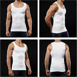 Image of Men's Shaper Slimming Undershirts T-Shirt