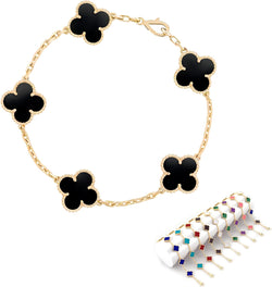 Image of Four Leaf Clover Bracelet for Women & Girls