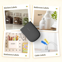 Image of Upgraded Bluetooth Label Maker – Portable, Smart Label Printing, High-Quality, Wireless Thermal Printer