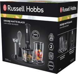 Image of Hand Blender – Versatile Multi-Function Blender with 2 Speeds & Pulse Setting 3 in 1