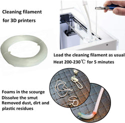 Image of 3D Printing Filament 1.75mm 1KG Black, High Accuracy