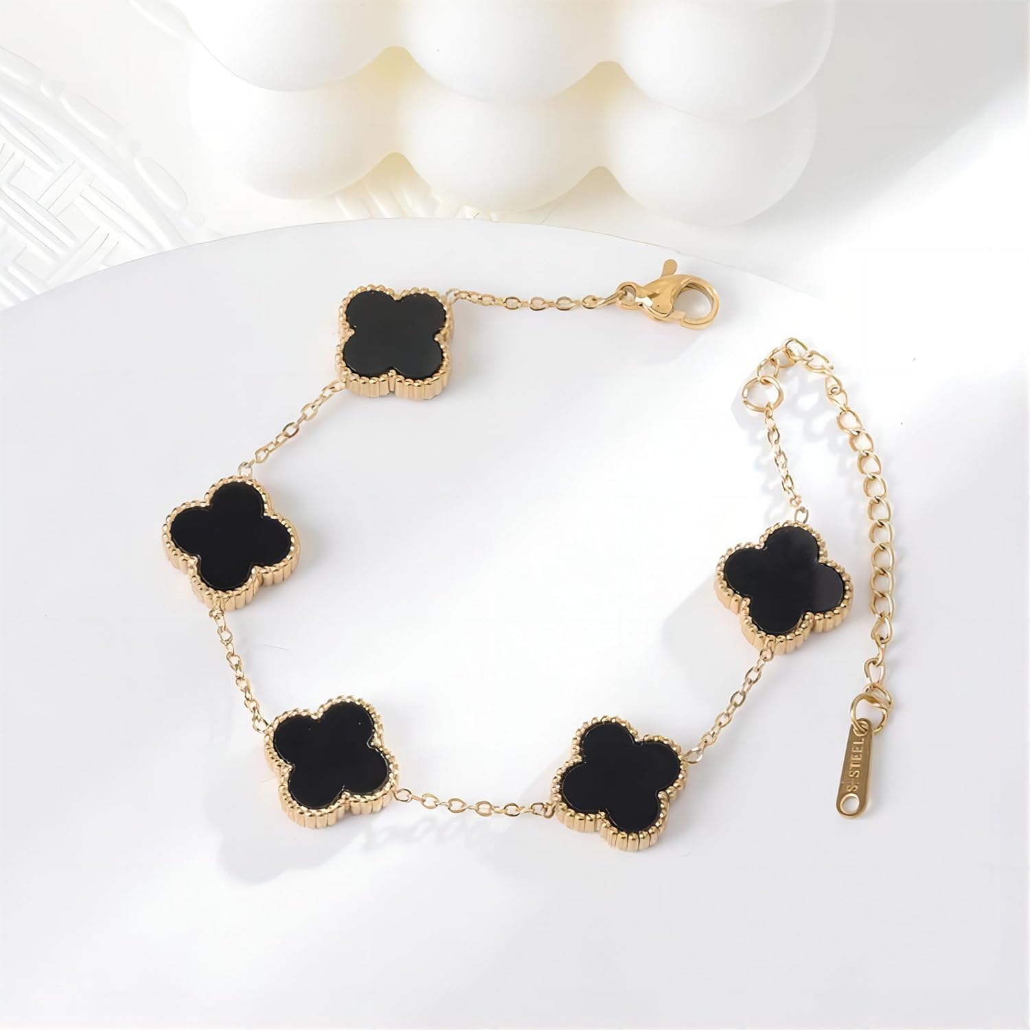 Four Leaf Clover Bracelet for Women & Girls