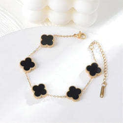 Image of Four Leaf Clover Bracelet for Women & Girls