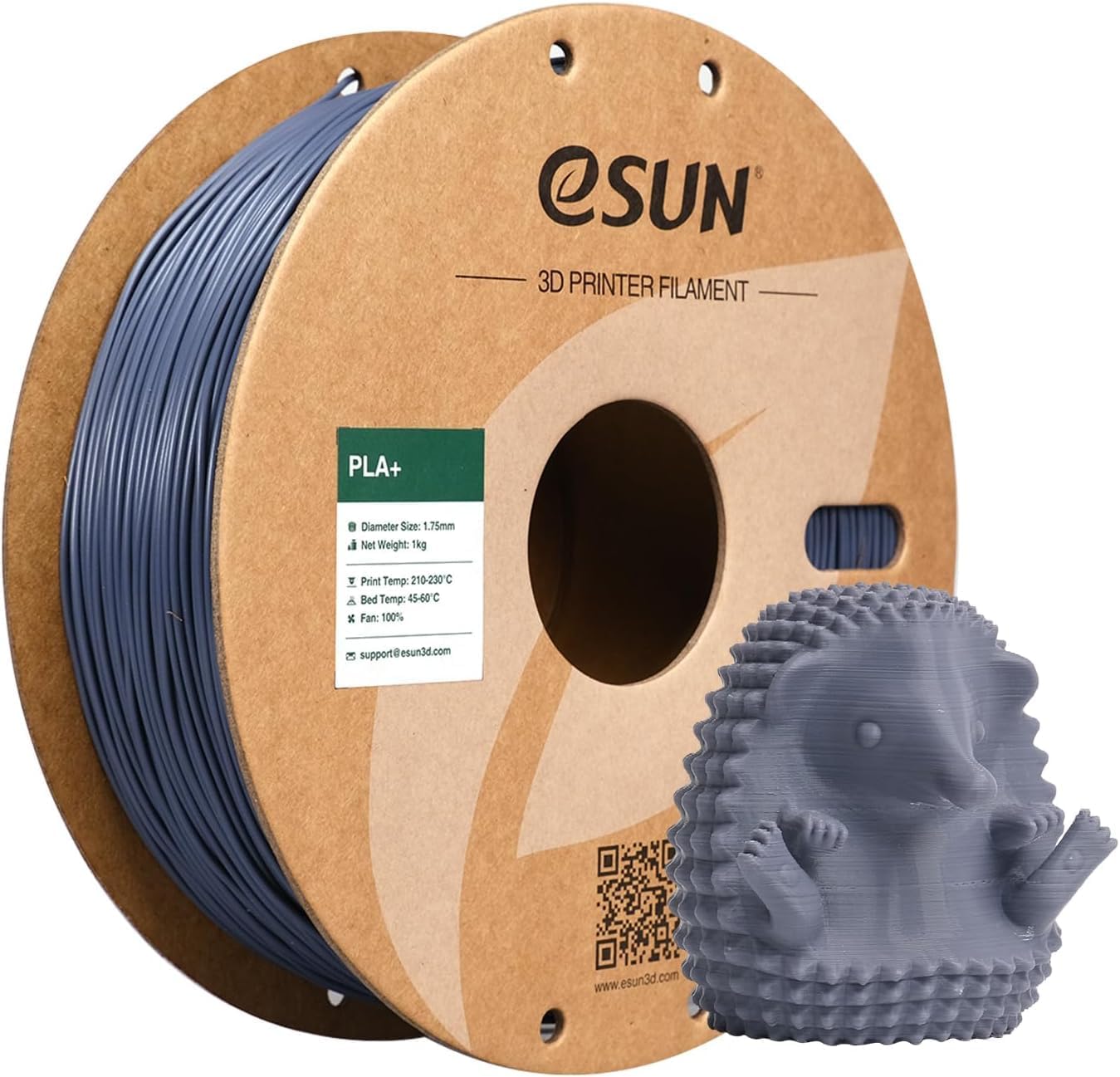 3D Printing Filament 1.75mm 1KG Black, High Accuracy