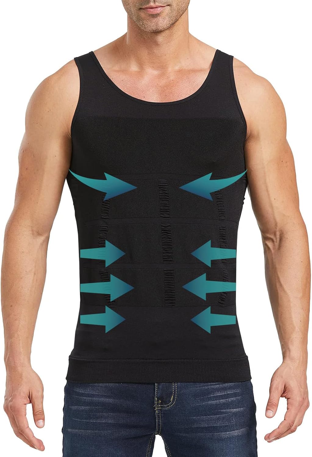 Men's Shaper Slimming Undershirts T-Shirt