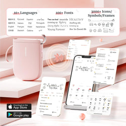 Image of Upgraded Bluetooth Label Maker – Portable, Smart Label Printing, High-Quality, Wireless Thermal Printer
