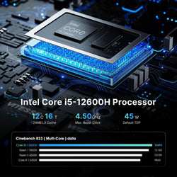 Image of E4 Mini PC – AMD Ryzen 5 3550H | 16GB RAM, 1TB NVMe SSD | Triple Display Support